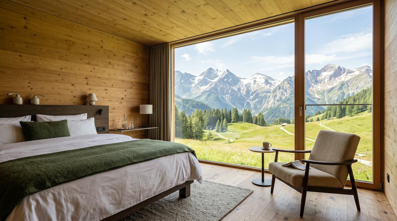 Chambre Sommets — la chambre Sommets